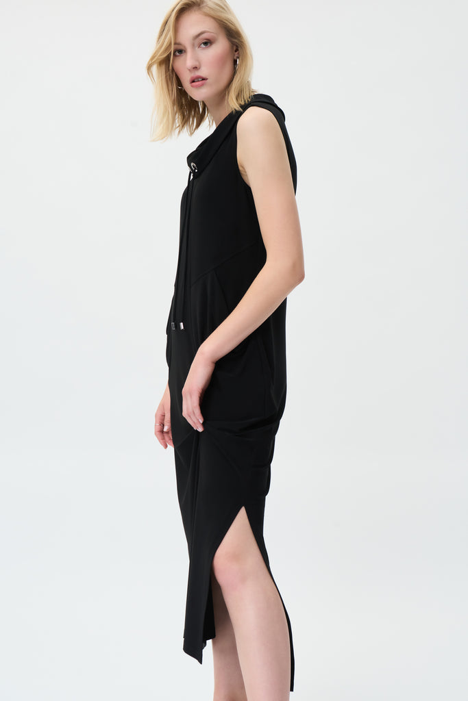 Solid Silky Knit Trapeze Dress Solid Silky Knit Trapeze Dress
