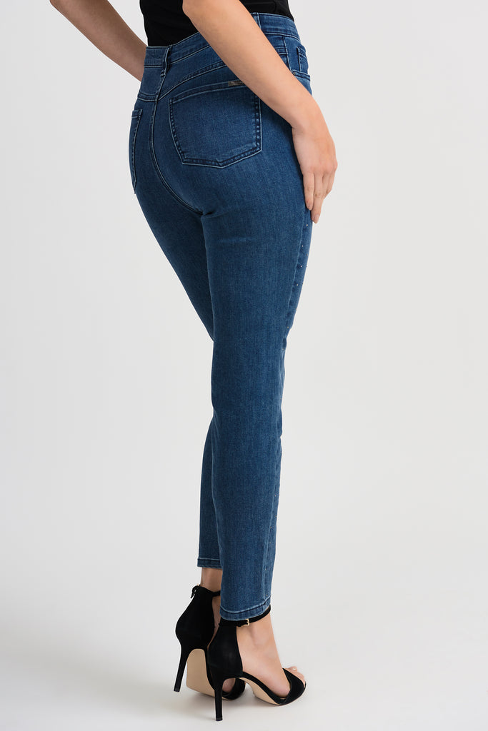 High-Rise Jean with Sparkle Detail
