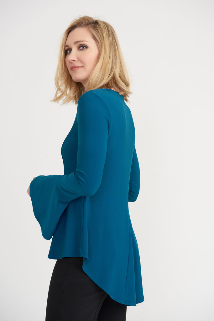 Bell Sleeve Fitted Top