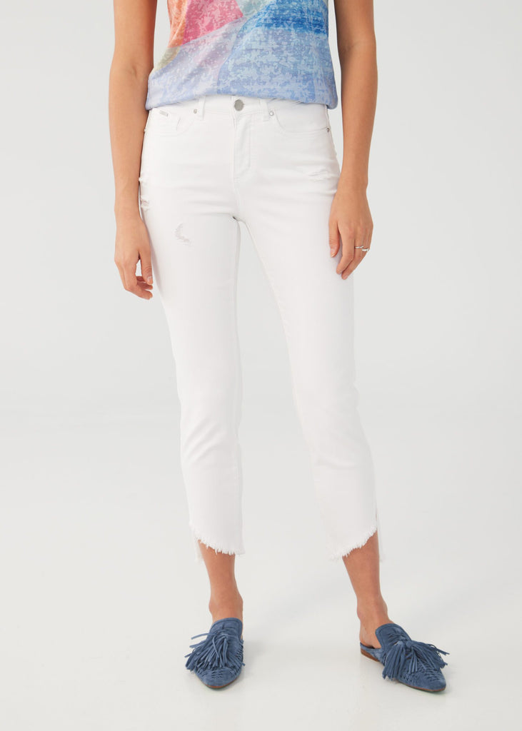 Heart Applique Pull-on Ankle Jeans by FDJ – MeadowCreek Clothiers