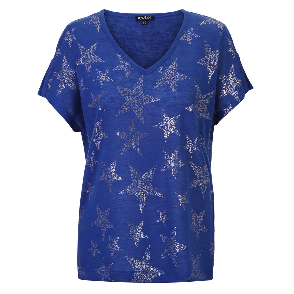 Star V-Neck T-Shirt